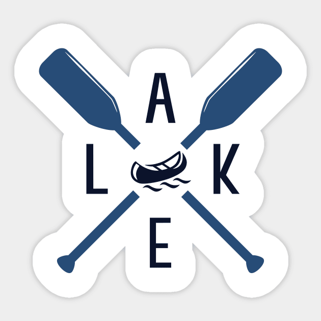 LAKE Sticker by Ombre Dreams
